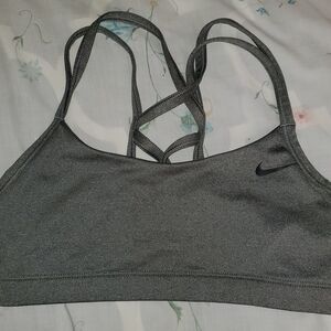 Nike Women's Charcoal Sports Bra